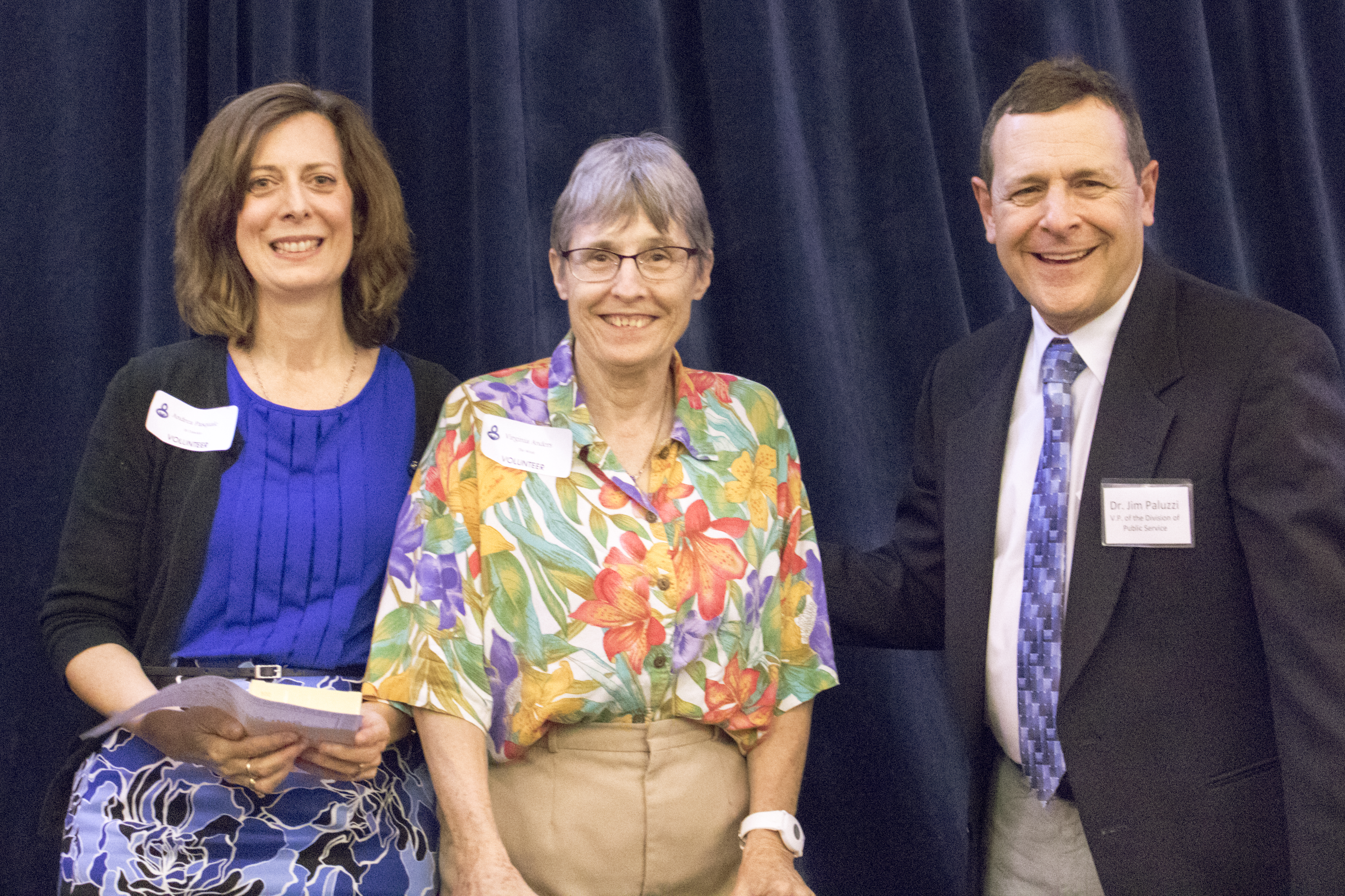 Virginia Anders with Andrea Pasquale & Jim Paluzzi